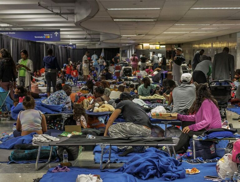 O'Hare Airport partly shut down to house illegals